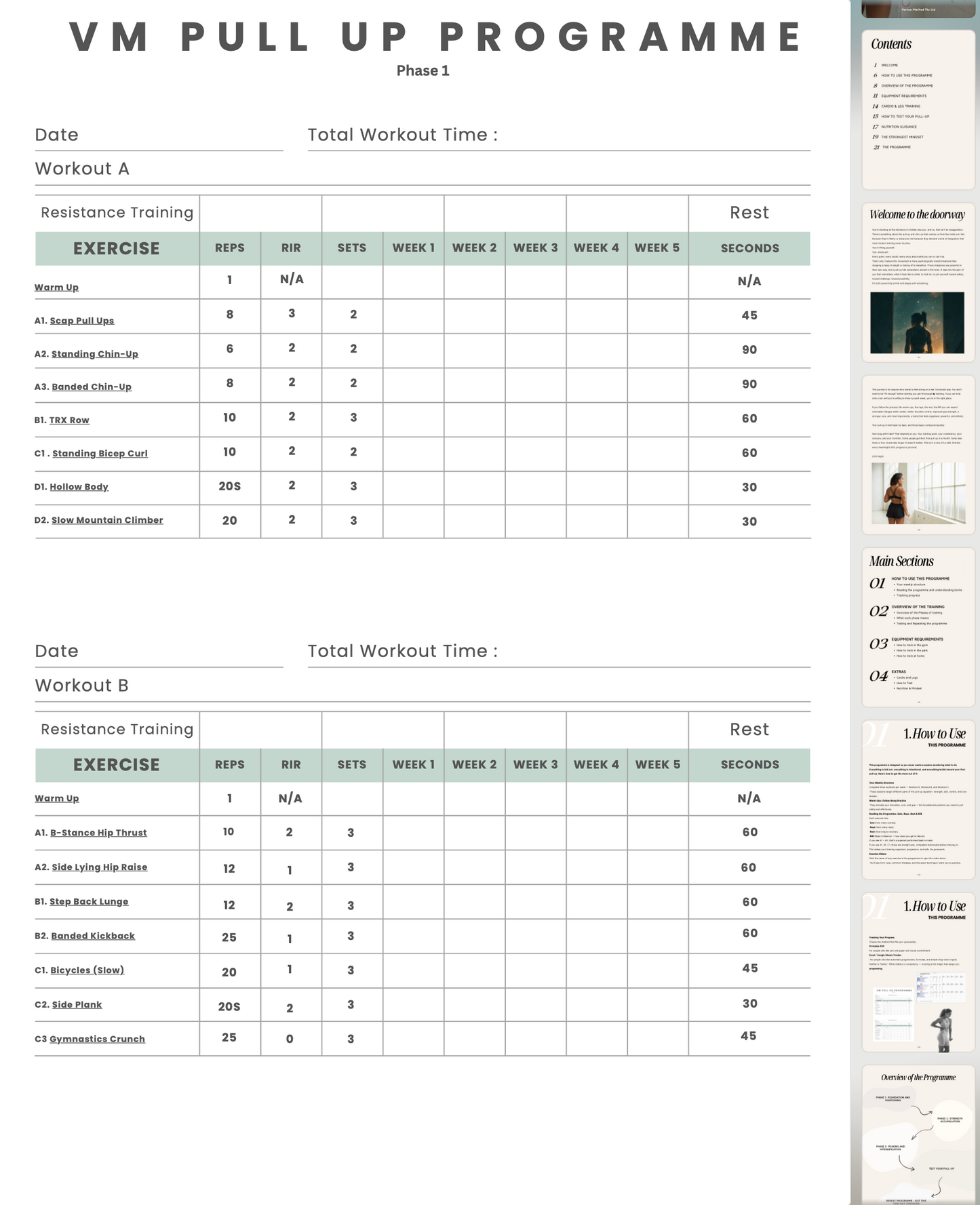 Vertue Method Pull Up